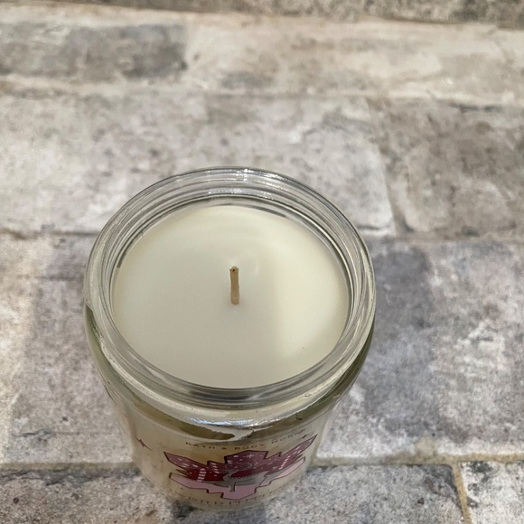 ❤️ BATH AND BODYWORKS TWISTED PEPPERMINT SINGLE WICK CANDLE NEW - Picture 3 of 3